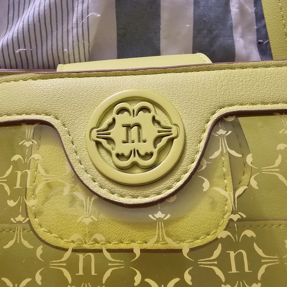 Nanette Lepore Yellow-Green Purse - Picture 2 of 6